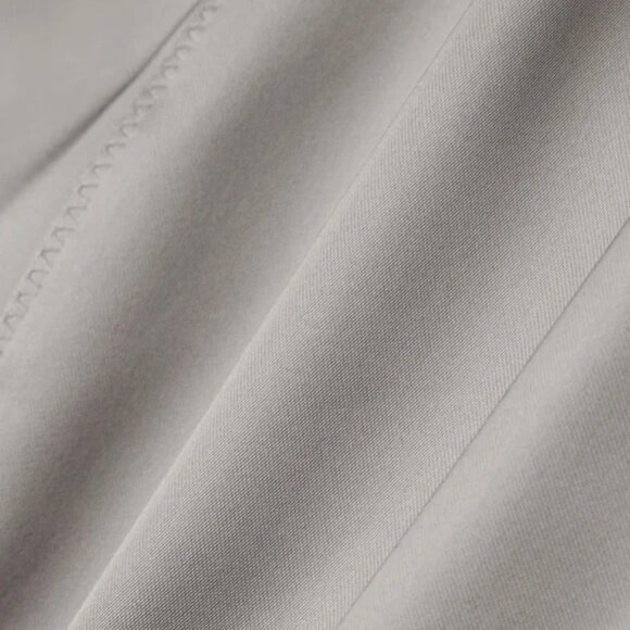 Aritzia Ten by Babaton Shimmer Satin Tube Dress Silver Grey Size 4 - Picture 3 of 7